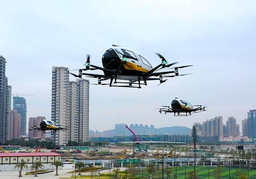 Беспилотное летающее такси EHang может быть введено в эксплуатацию в течение нескольких месяцев
